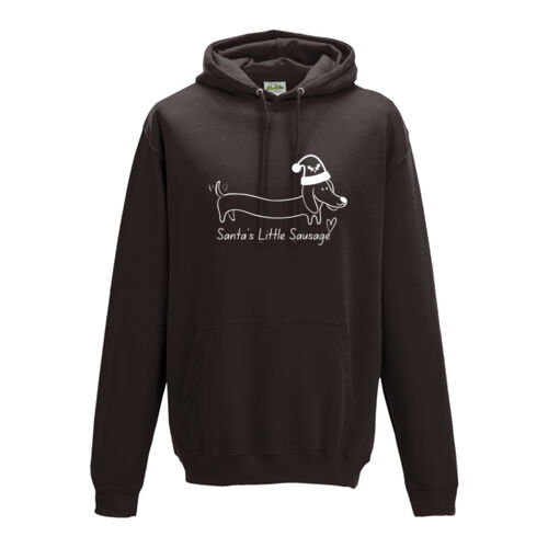 Santa's Little Sausage College Hoodie Thumbnail